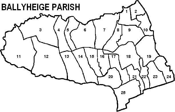 Ballyheige Civil Parish, Co. Kerry, Ireland
