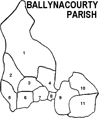 Ballynacourty Civil Parish and Townlands