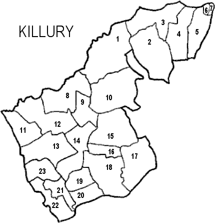 Killury Civil Parish, Co. Kerry