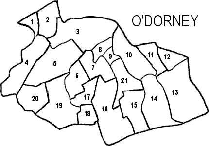 O'Dorney Civil Parish, Co. Kerry